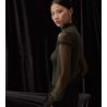 Top manches longues Laine & Soie manches tulle Bosco