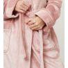 Peignoir pilou femme Eva Rose