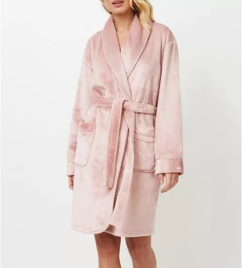 Peignoir pilou femme Eva Rose
