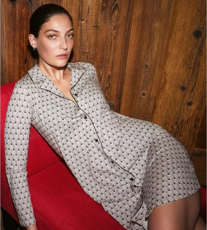 Liquette manches longues Favourites Seduction Charm Cream