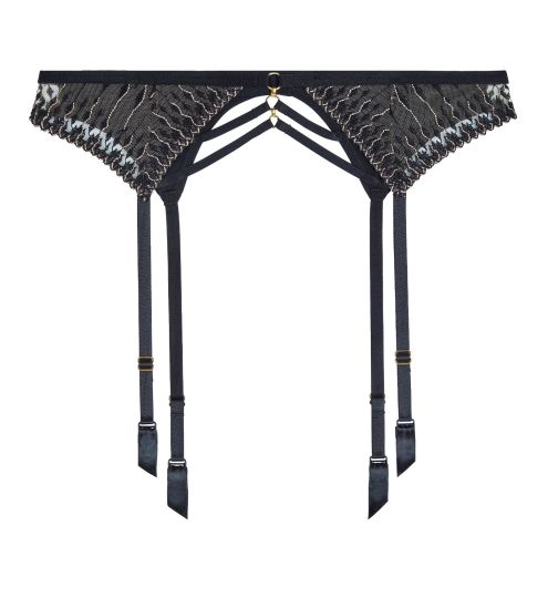Porte jarretelles Voodoo Kiss Millenium Black