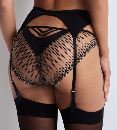 Porte jarretelles Voodoo Kiss Millenium Black