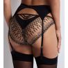 Porte jarretelles Voodoo Kiss Millenium Black