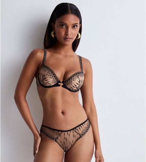 Soutien gorge push up Voodoo Kiss Millenium Black