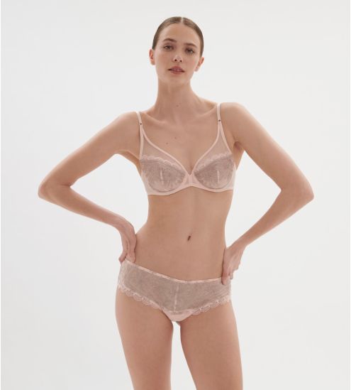 Shorty Singulière Poudre Pétale