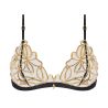 Soutien gorge sans armatures Éclats d'Or Noir Or