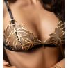 Soutien gorge sans armatures Éclats d'Or Noir Or
