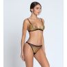 Soutien gorge sans armatures Éclats d'Or Noir Or