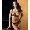 Soutien gorge Glam Éclats d'Or Noir Or