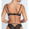 Soutien gorge Glam Éclats d'Or Noir Or
