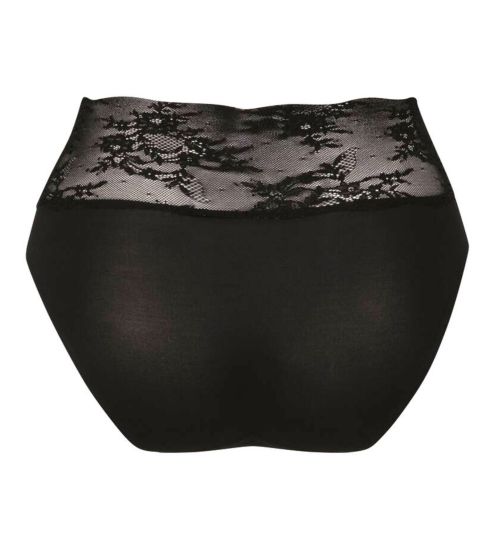 Culotte haute Essential Lace Noir