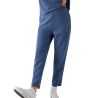 Pantalon à pince bleu