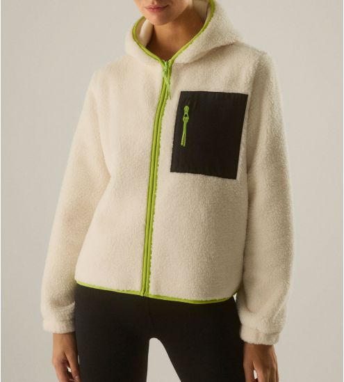 Veste de sport thermique Beige