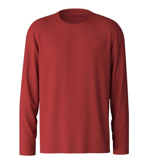 T shirt manches longues RMX Sleep Time off Ochre Red