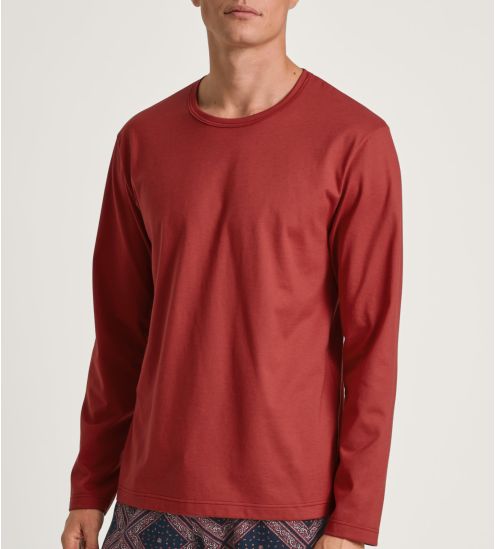 T shirt manches longues RMX Sleep Time off Ochre Red