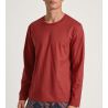 T shirt manches longues RMX Sleep Time off Ochre Red