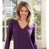 Nuisette manches longues Simply Perfect Prune Magic
