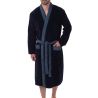 Peignoir velours homme Night Blue