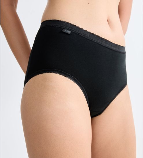 Slip Sloggi Basic+ Midi Noir