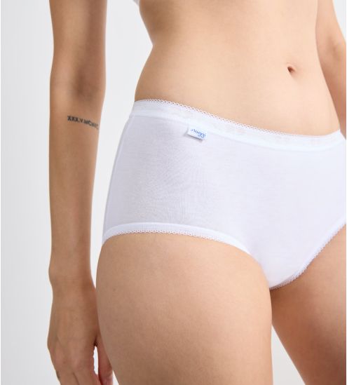 Slip Sloggi Basic+ Midi Blanc