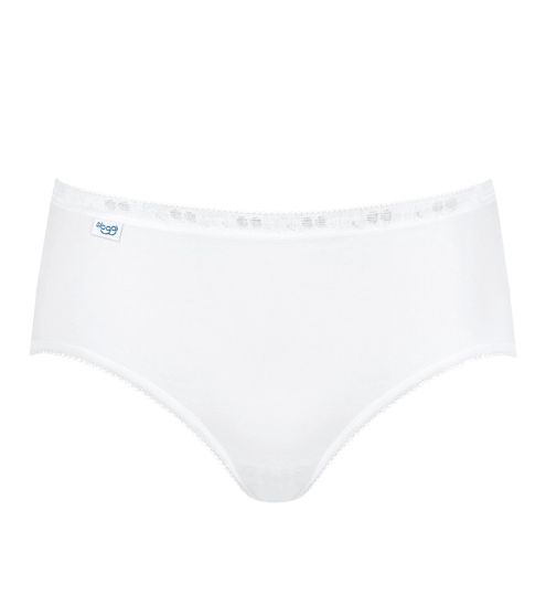 Slip Sloggi Basic+ Midi Blanc