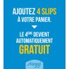 Slip Sloggi Basic+ Midi Blanc