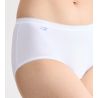 Slip Sloggi Basic+ Midi Blanc