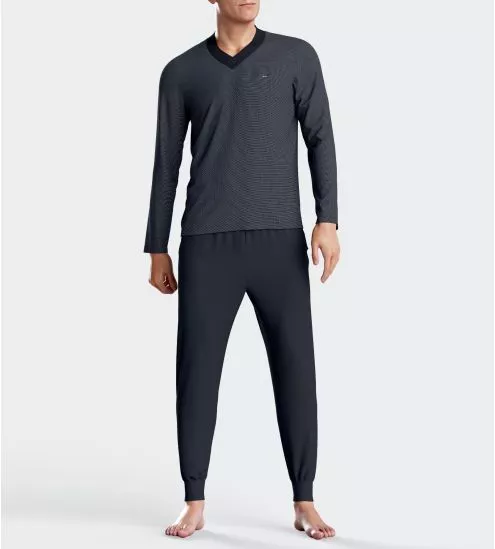 Pyjama long pour homme Bleu Marine