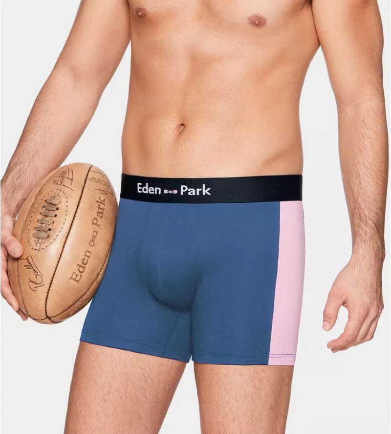 Boxer homme Rose Bleu