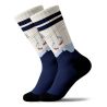 Chaussettes imprimées homme LONGEDENWEISS