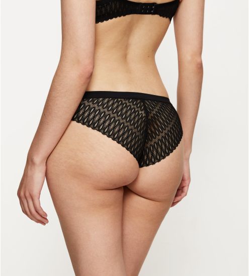 Slip brésilien Aura Spotlight NOIR