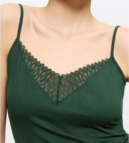 Caraco bretelle Aura Spotlight Green Kiss