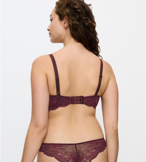 Soutien gorge sans armatures Amourette Charm Deep Burgundy