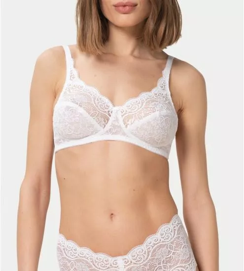 Soutien-gorge sans armatures Amourette 300 Blanc