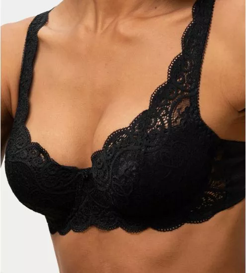 Balconnet à armatures Amourette 300 Noir