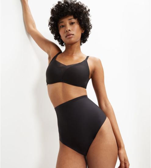 Soutien-gorge sans armatures Shape Smart Noir