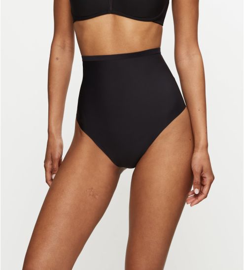 String taille haute Shape Smart Noir