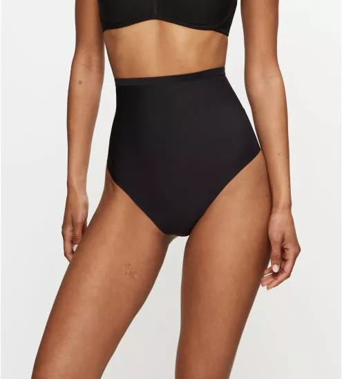 String taille haute Shape Smart Noir