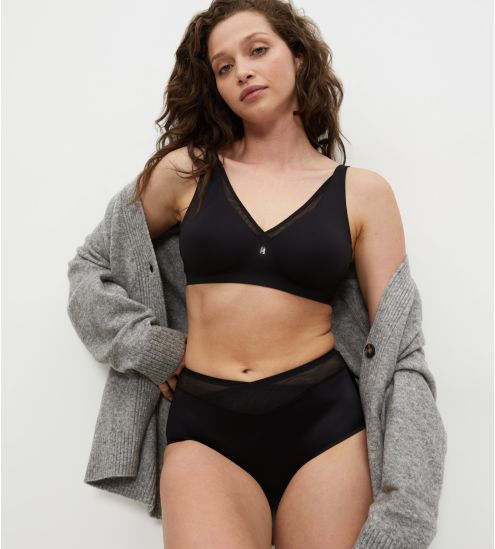 Maxi culotte gainante True Shape NOIR