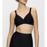Soutien gorge sans armatures Modern Soft Cotton Noir