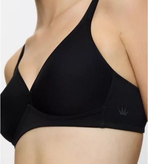 Soutien gorge sans armatures Modern Soft Cotton Noir
