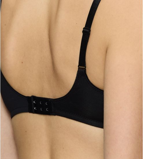 Soutien gorge sans armatures Modern Soft Cotton Noir
