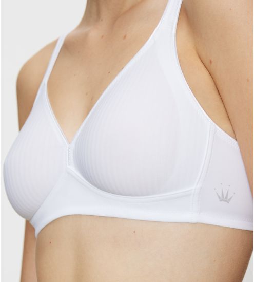 Soutien gorge sans armatures Modern Soft Cotton Blanc