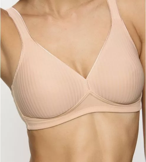 Soutien gorge sans armatures Modern Soft Cotton Beige
