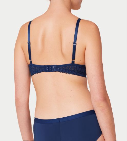 Soutien-gorge balconnet Aura Spotlight Deep Water