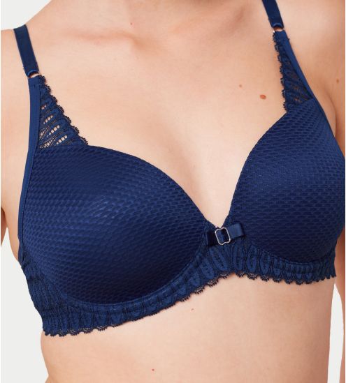 Soutien-gorge balconnet Aura Spotlight Deep Water