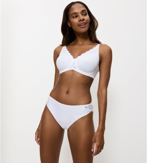 Slip taï Amourette Blanc