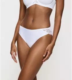 Slip taï Amourette Blanc