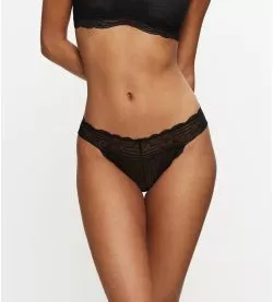 Slip Brésilien Lift Smart Highleg Noir