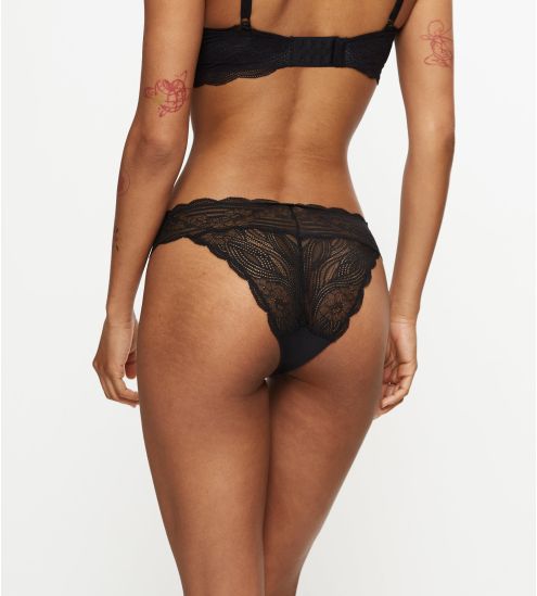 Slip Brésilien Lift Smart Highleg Noir